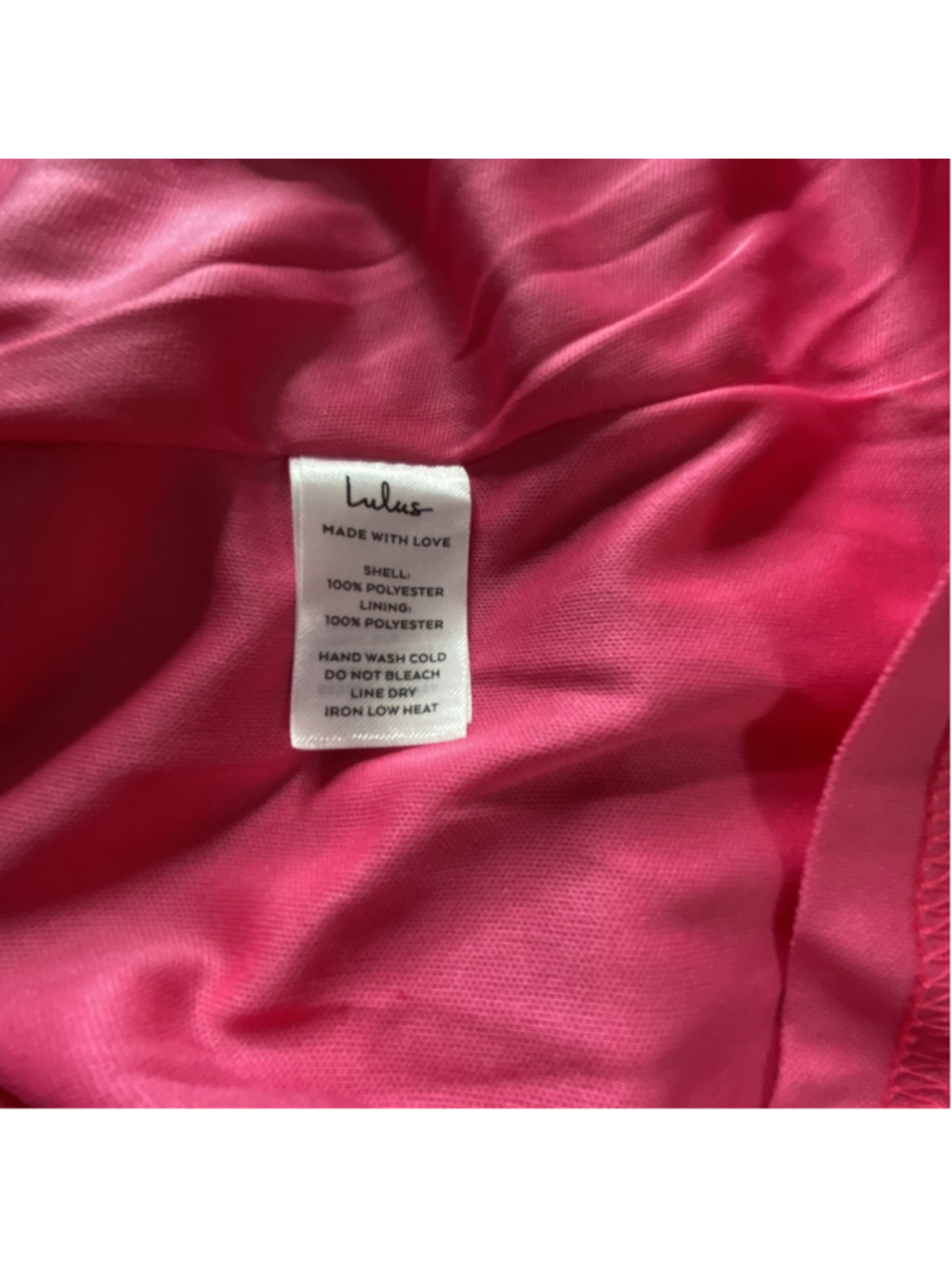 Lulus Divian XL Hot Pink Ombre Strapless Pleated Maxi Dress Barbiecore Prom - Picture 7 of 10